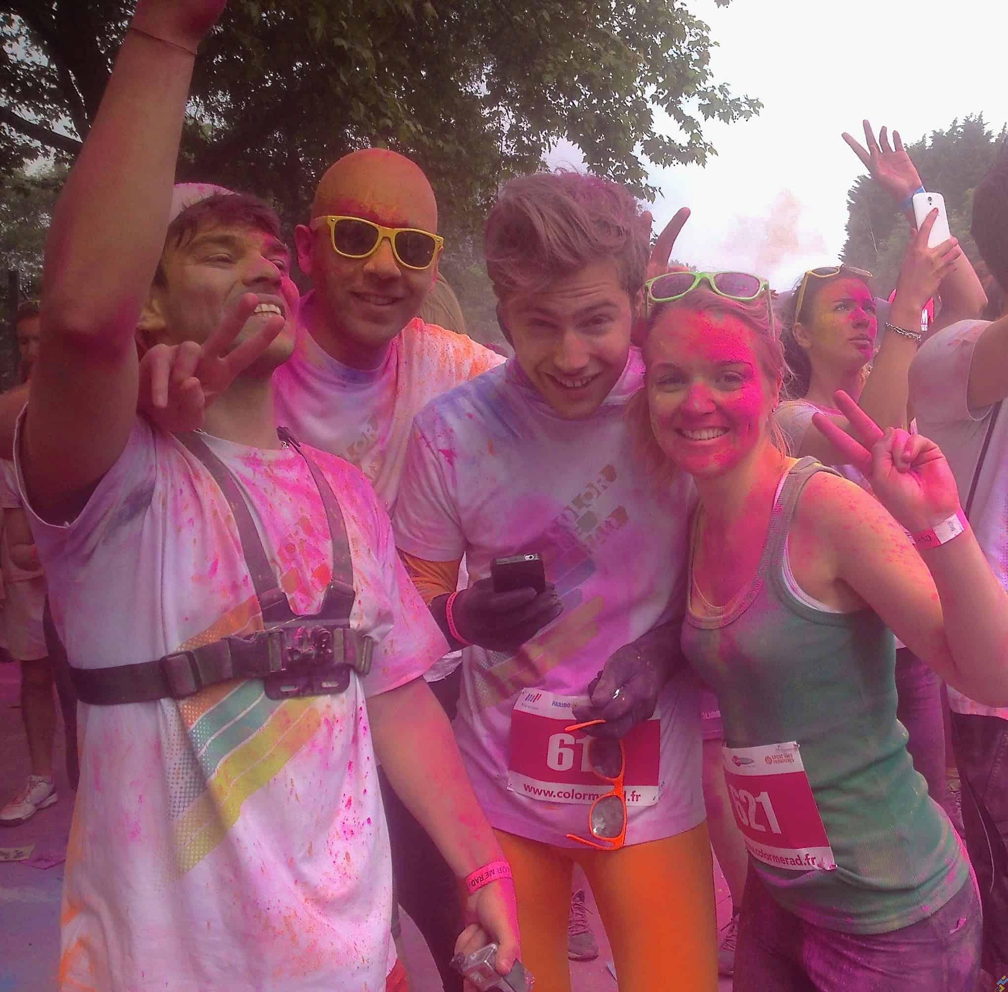 Color Me Rad à Lille avec l’équipe UR