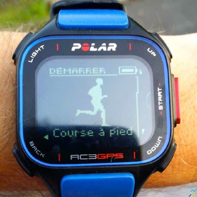 Montre Polar RC3 GPS : Le test