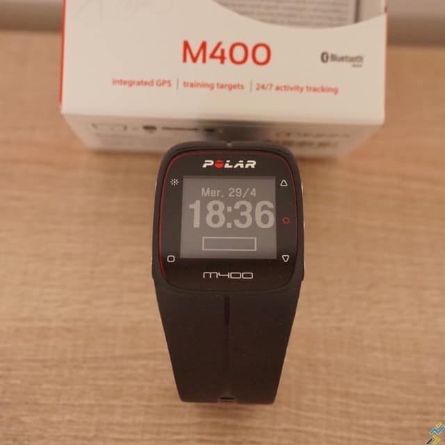 Test Polar M400 HR – Montre running cardio GPS