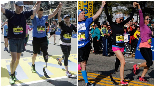 Marathon de Boston : De victimes à marathoniens