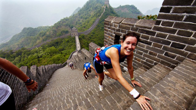 Ils ont couru sur la Grande Muraille de Chine