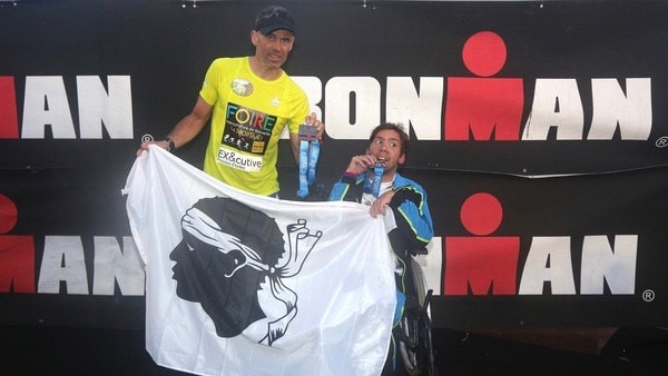 Kévin, paraplégique de naissance et finisher de l’Iron Man de Nice