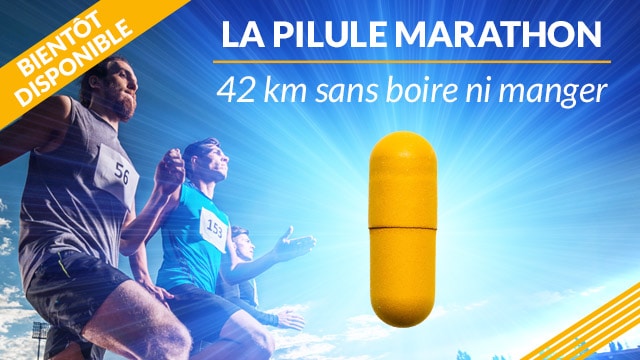 La Pilule Marathon : 42 km sans boire ni manger