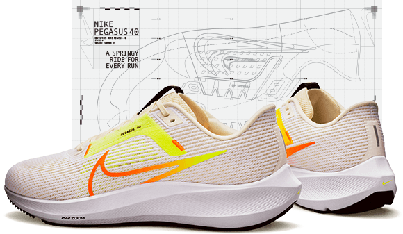 Les Nike Pegasus 40, en vente sur i-Run