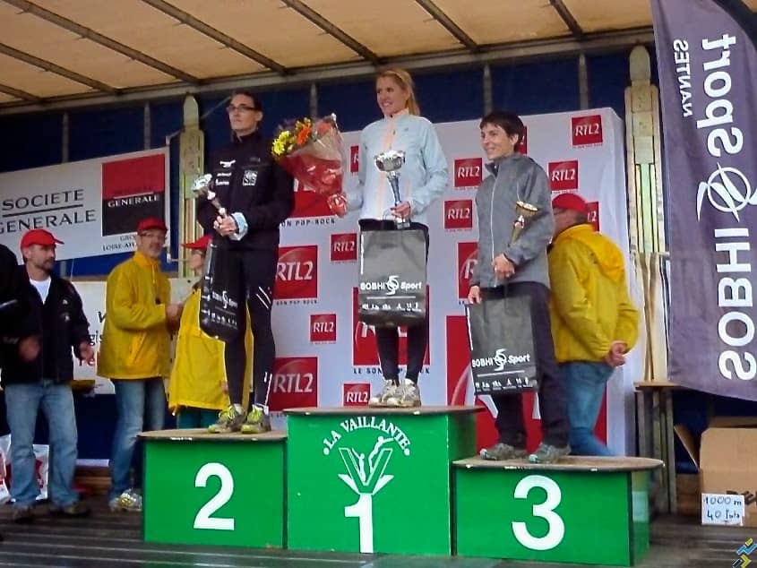 Podium Céline Foulées Vertaviennes