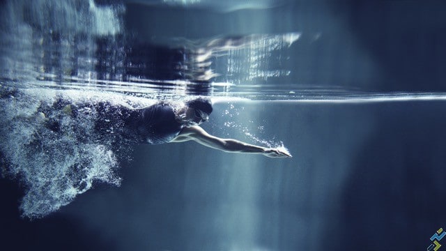 natation et course à pied