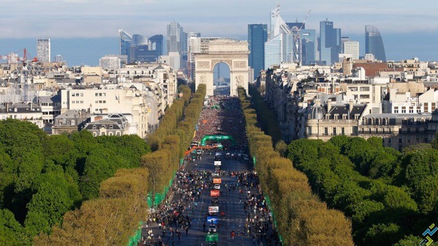 marathon de Paris dossard 2016