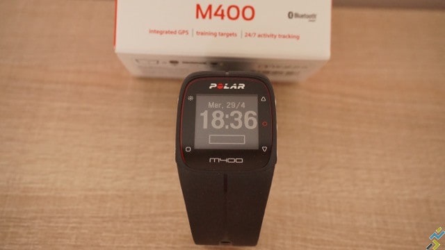 test montre GPS Polar M400 N°6