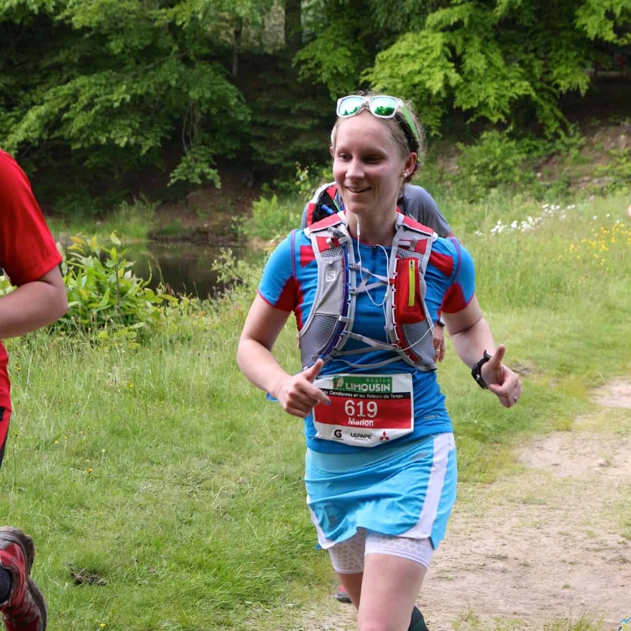 Le Trail des Gendarmes et des Voleurs de Temps par Marion
