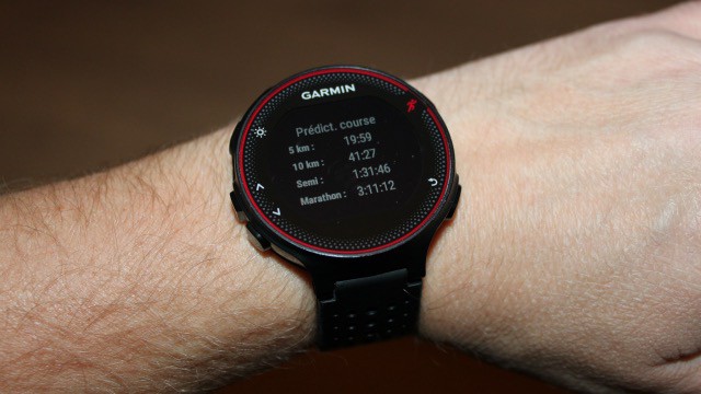 test garmin forerunner 235