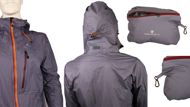 Veste imperméable sport trail running TDR avec membrane TERRE DE